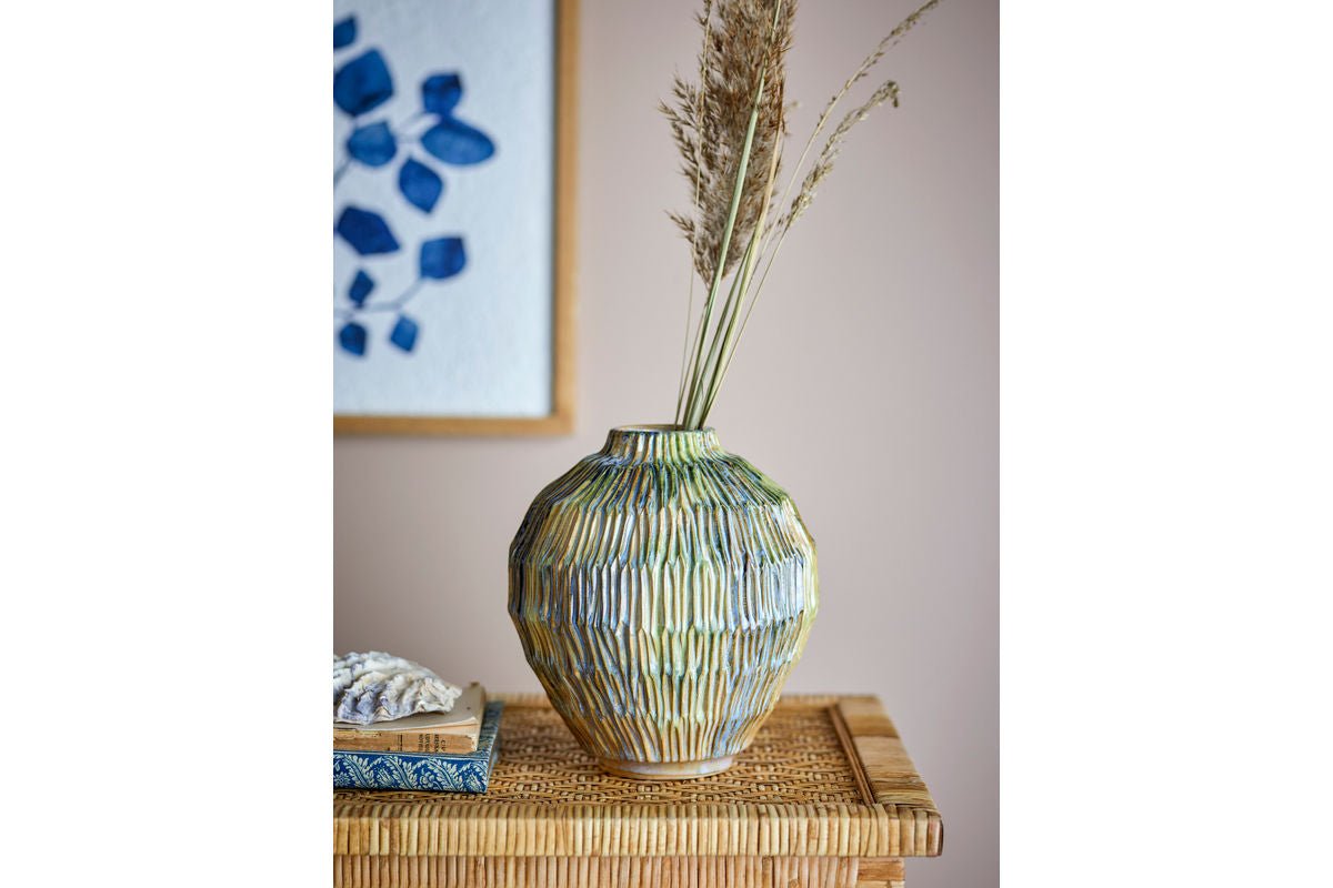 Vas „Kunterbunt“ – aus Steingutt