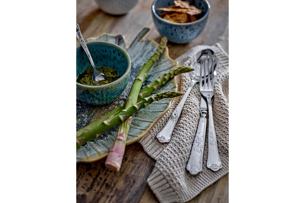 Servierplack Sunae - aus Steingutt gemaach - Blatform