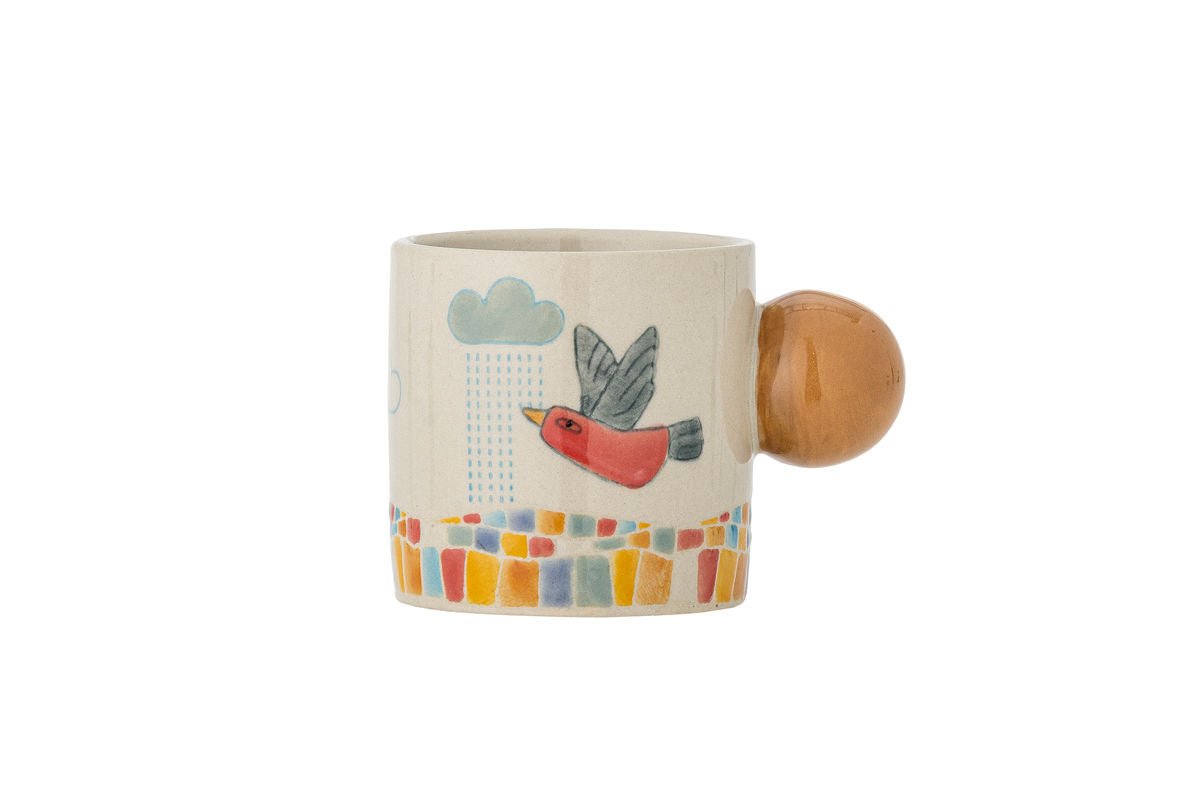 Tasse Zephyr – Natur, aus Steingut