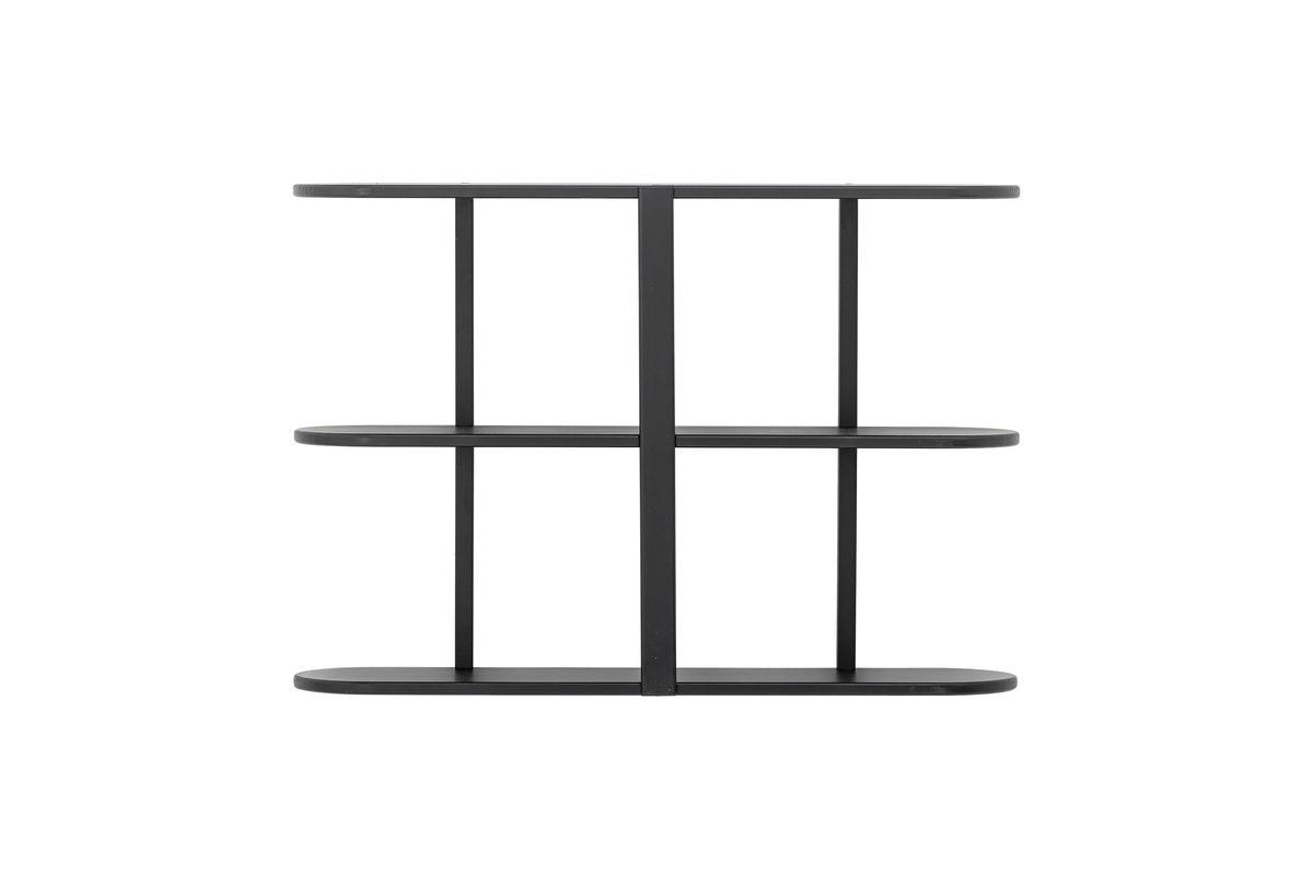 Regal Sombra – Skulpturalt Design a Schwaarz