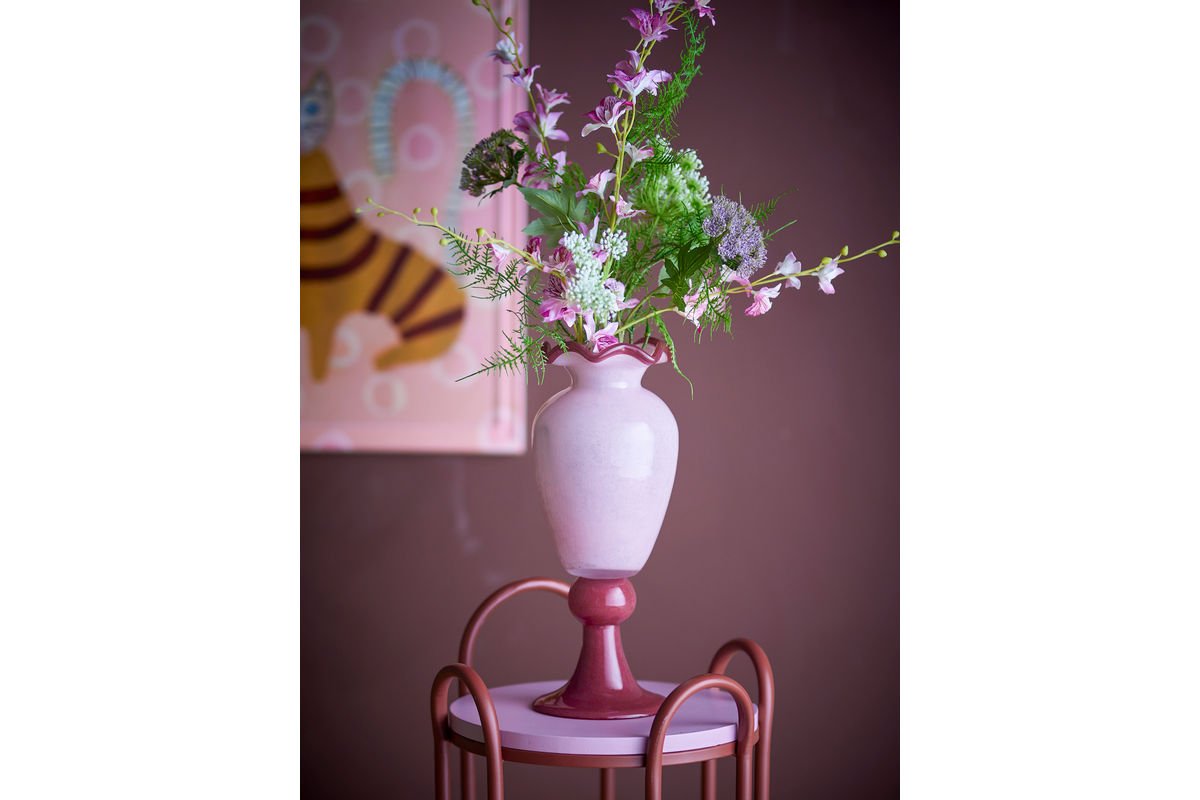 Vas „Roselle“ – Roséfaarwegt Glas