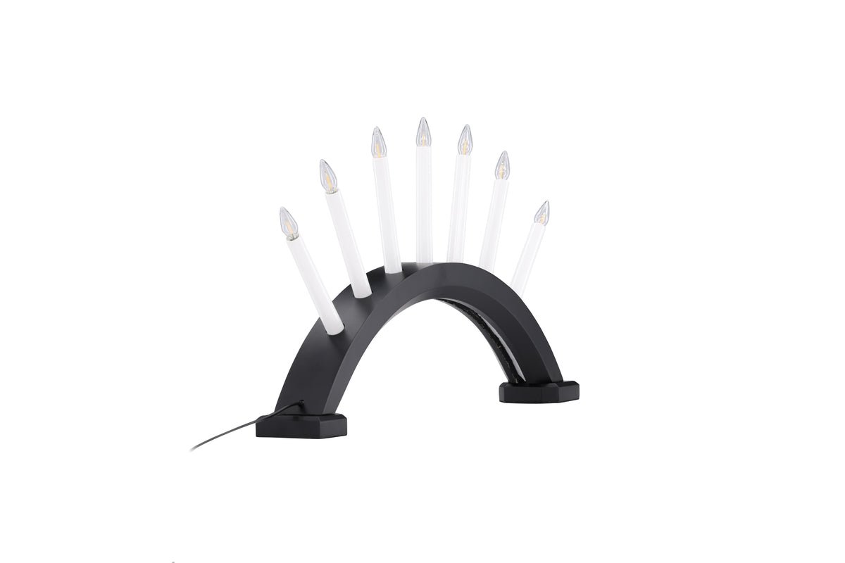 Chrëschtdekoratioun Elira - Adventskandelaber mat 7 Kerzen