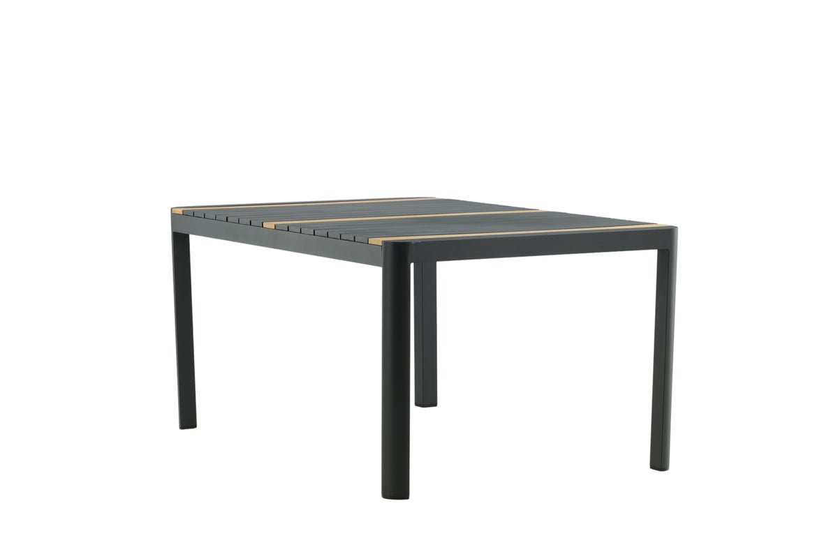 Gartentisch Nuru - Teakholz und Aluminium für Stabilität und Langlebigkeit