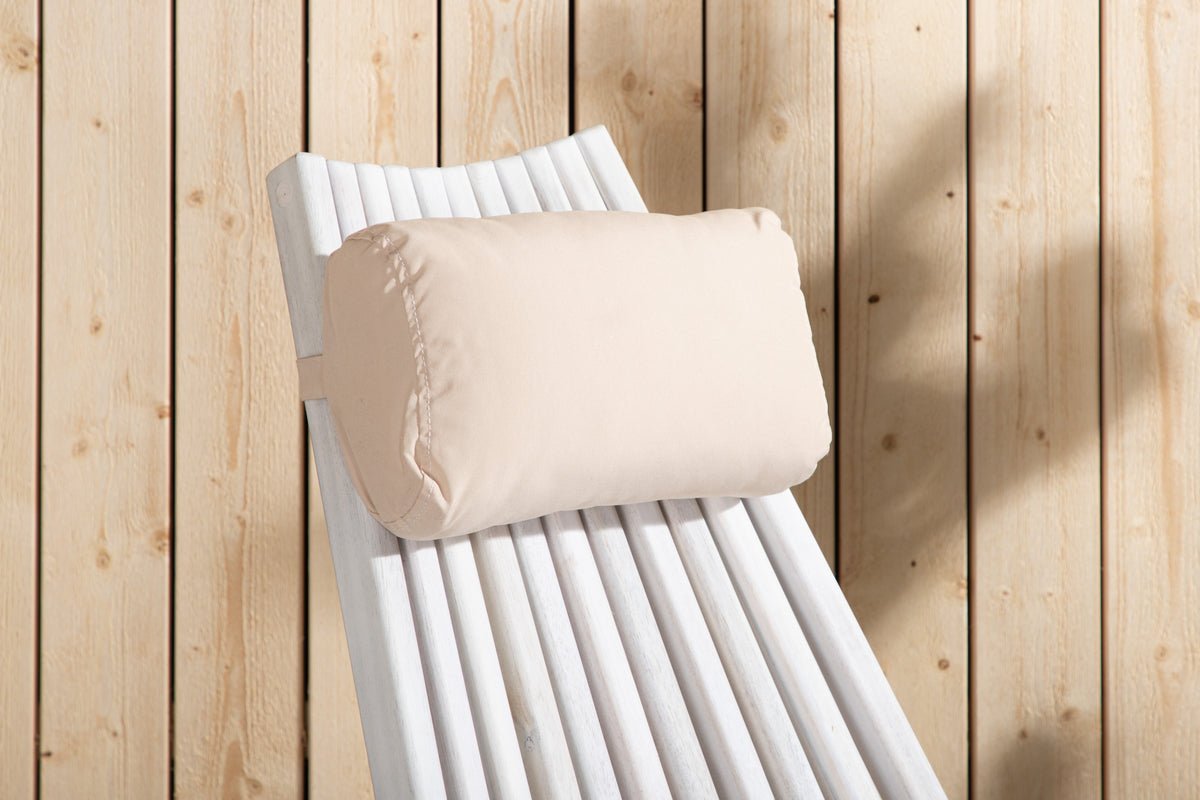 Garten-Loungesessel Active - aus Akazienholz an Wäiss