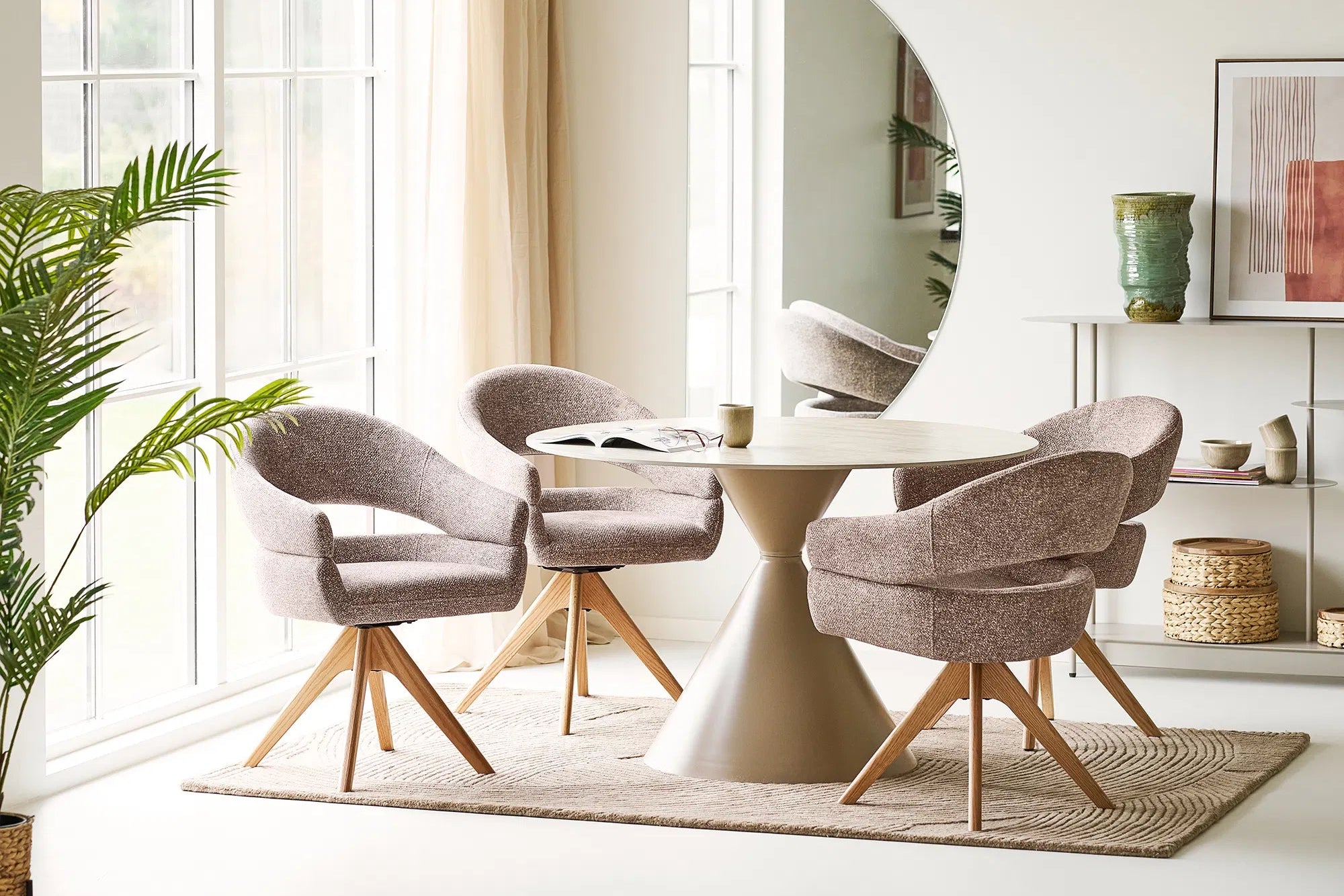 Iessdësch Fjordella - Stol/Keramik a Sandfaarweg