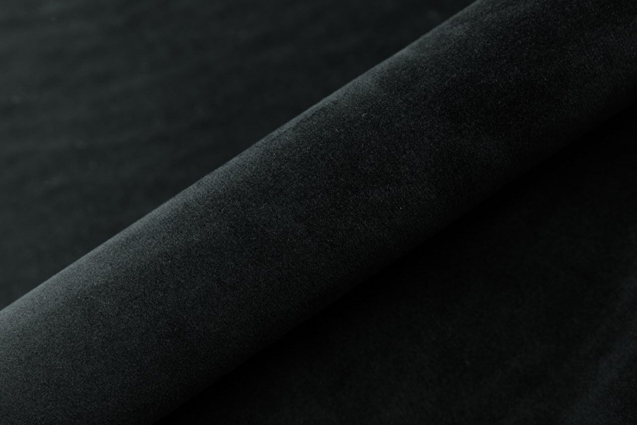 Designer Polsterbett Raphael aus Samt mat Stauraum