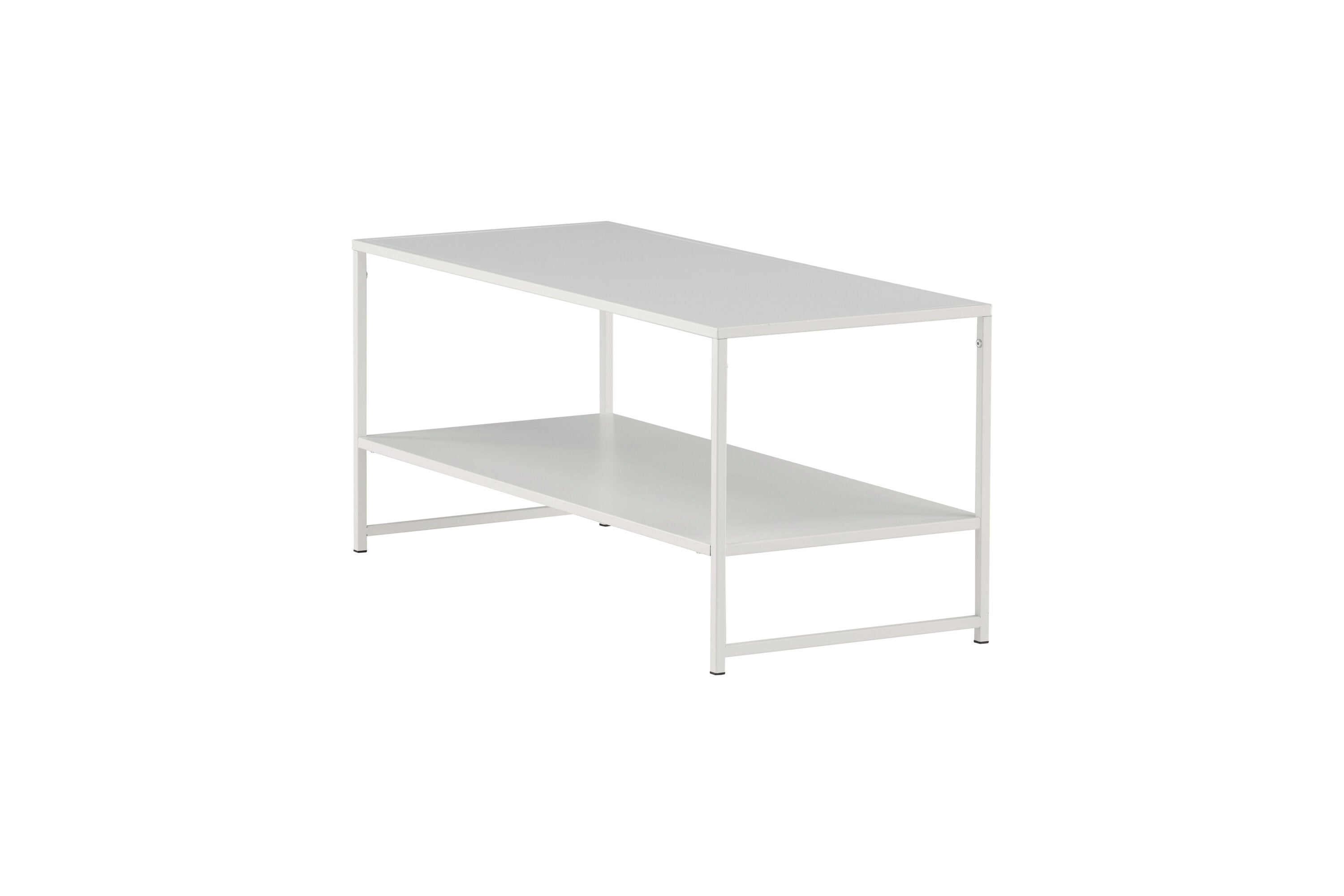 Beistelltisch Lichtberg - Schlichtes Design in Weiß