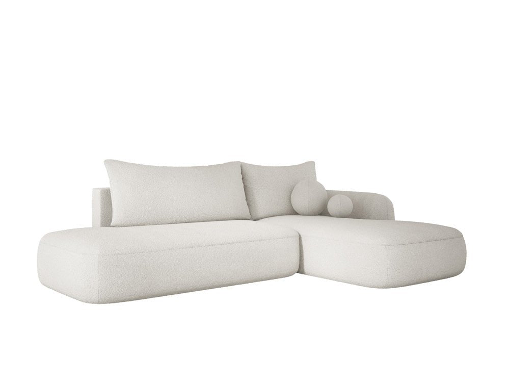 Canapé designer Babu Bouclé avec fonction couchage et rabattable