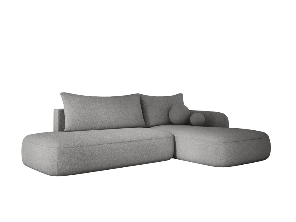 Canapé designer Babu Bouclé avec fonction couchage et rabattable