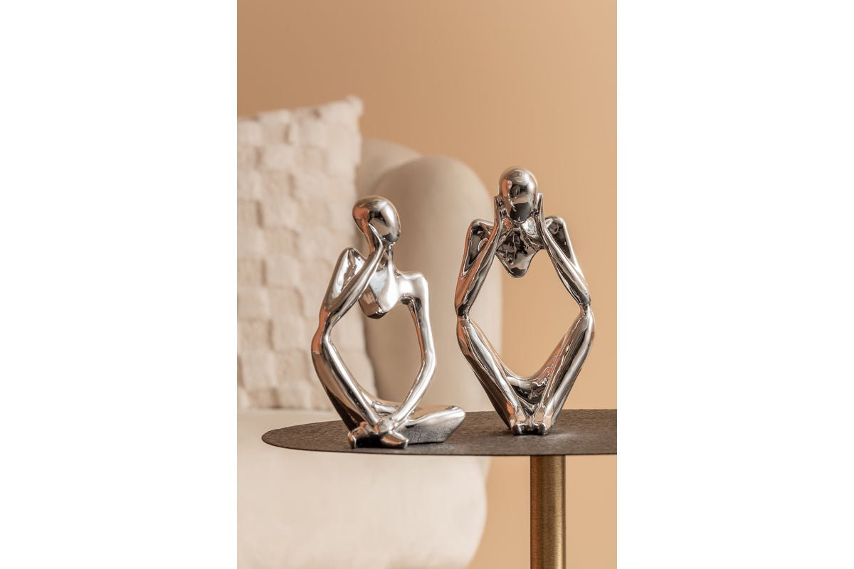 Statu „Dreamer“ – Polyresin mat glänzender Uewerfläch