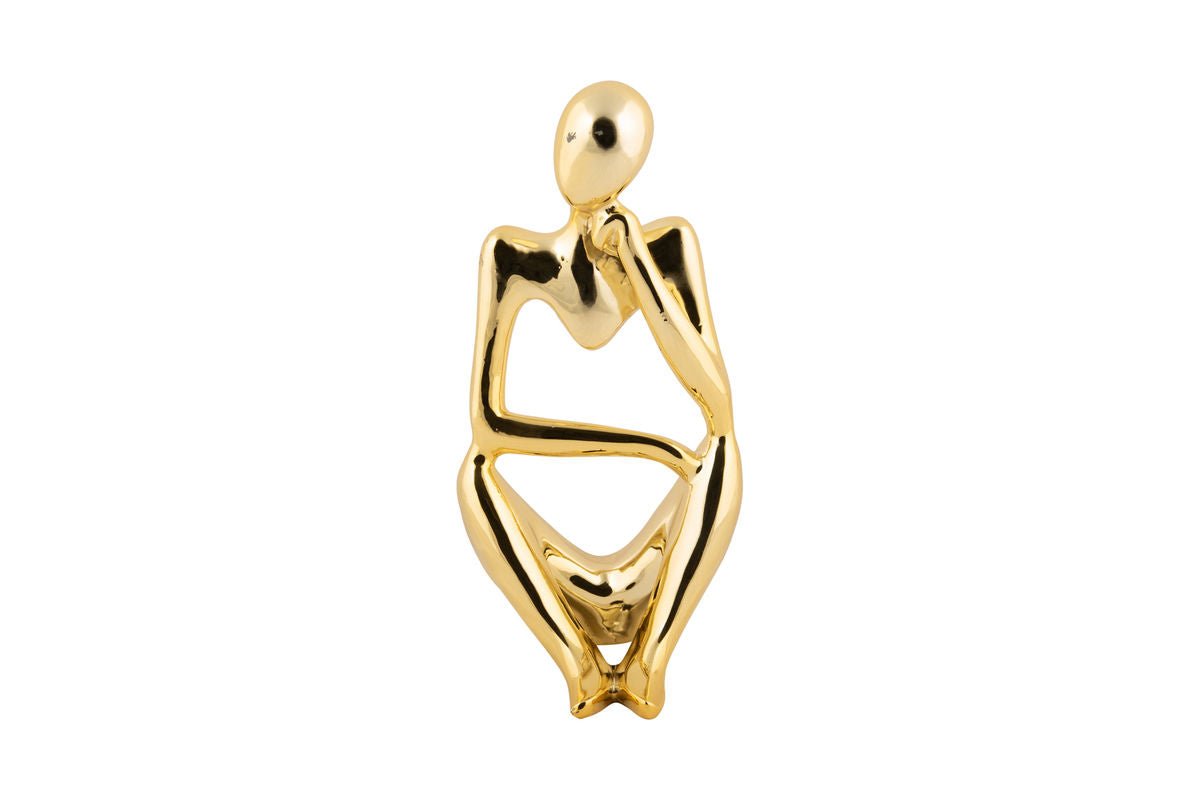 Statue „Aureon“ – Polyresin mit glänzender Oberfläche