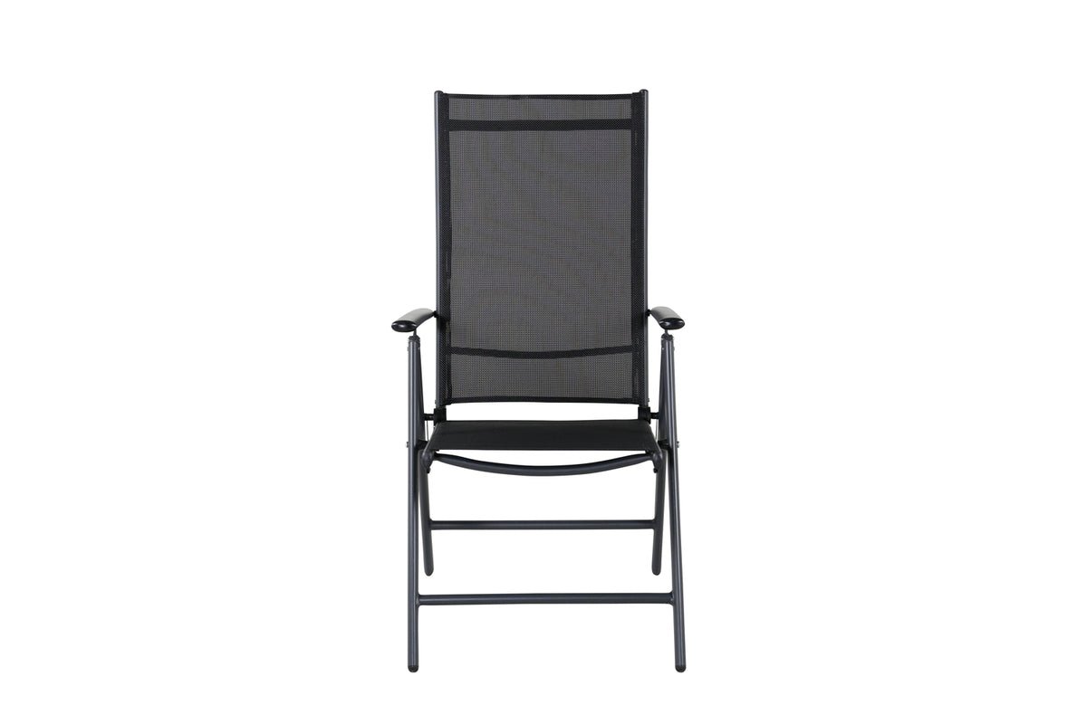 2er Set - Gartenstuhl Bologna aus Textilene/Aluminium