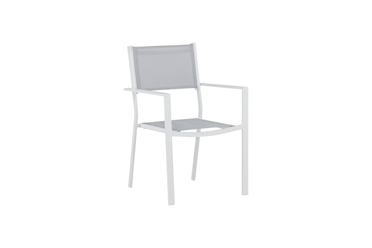 2er Set - Gartenstuhl Karibik aus Aluminium/Textilene