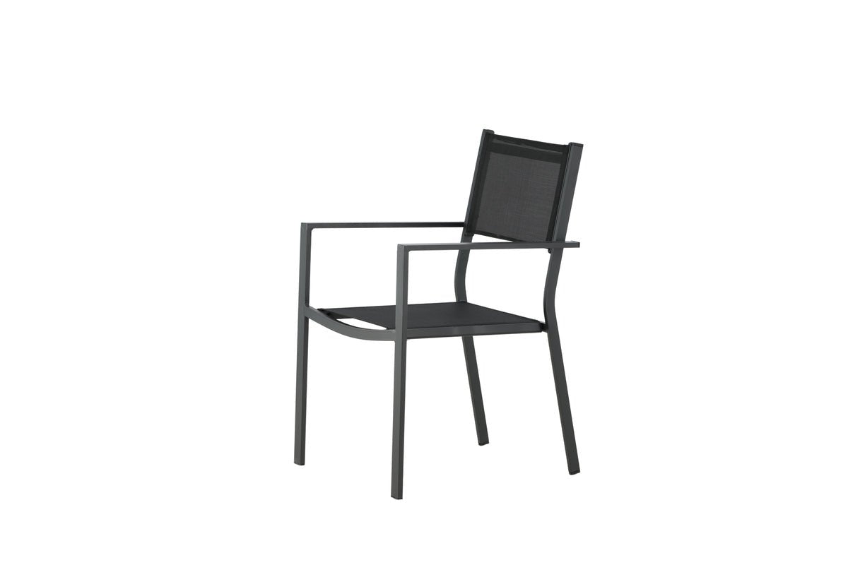 2er Set - Gartenstuhl Karibik aus Aluminium/Textilene