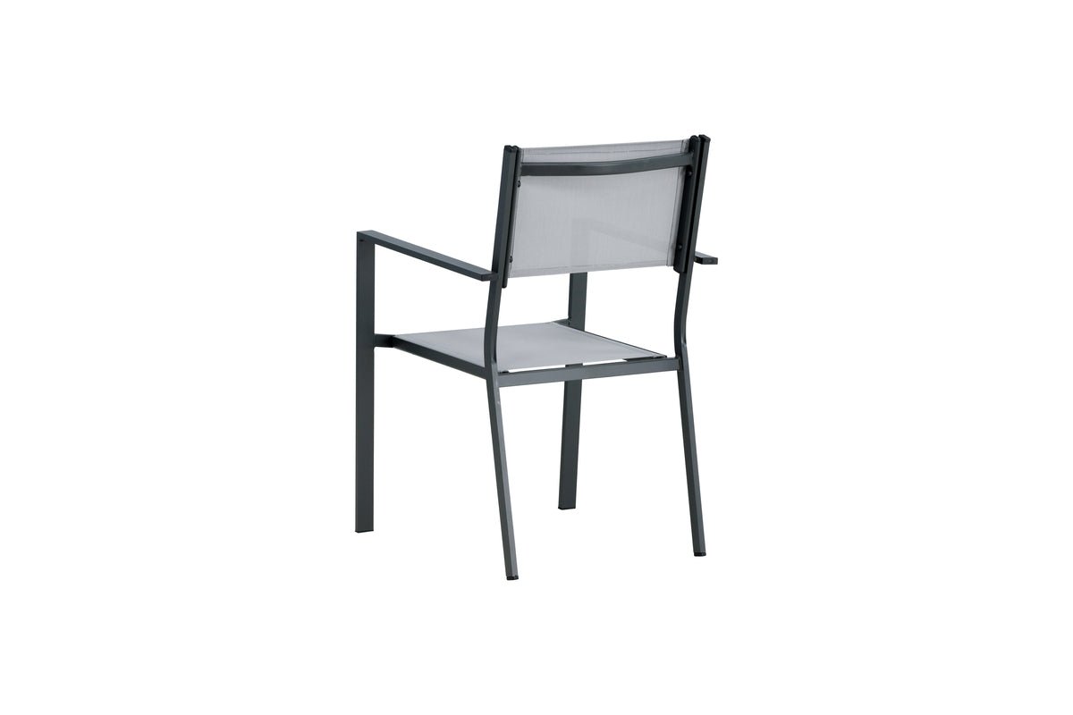 2er Set - Gartenstuhl Karibik aus Aluminium/Textilene