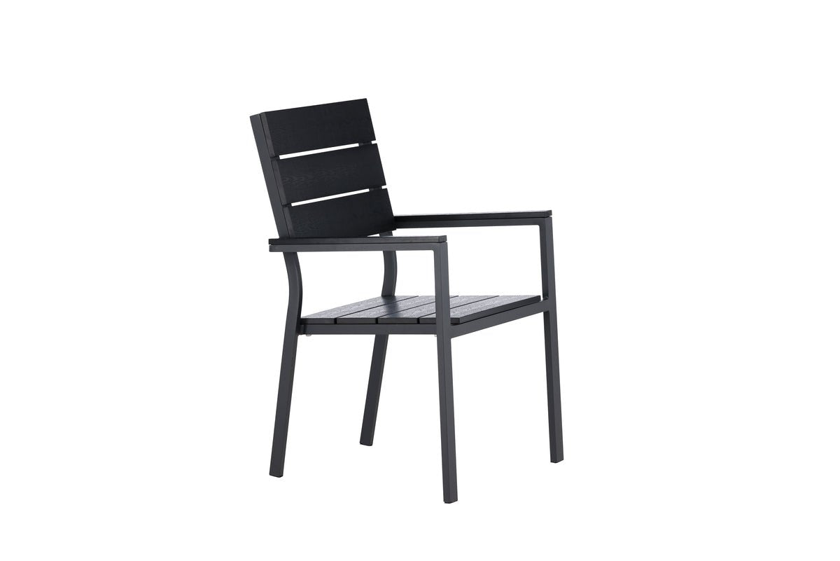 2er Set - Gartenstuhl Leonie aus Aluminium