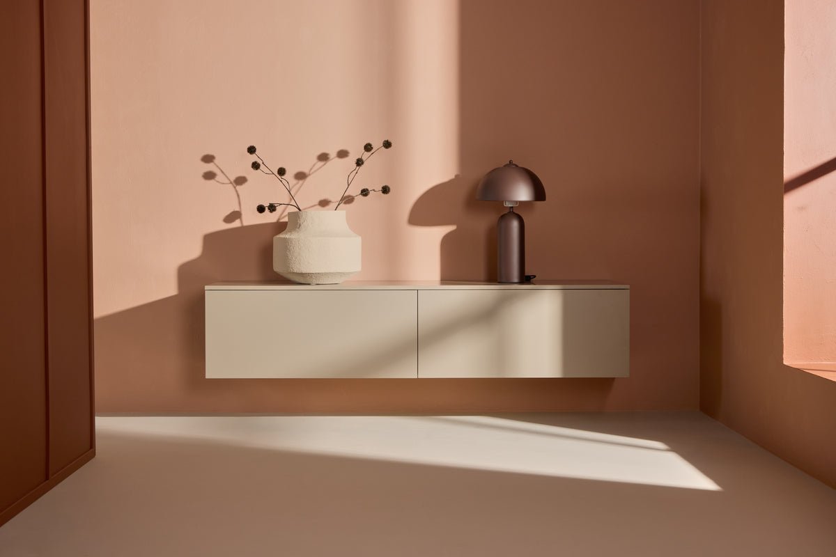 TV-Lowboard Valerio – Minimalistesch Eleganz an Béis