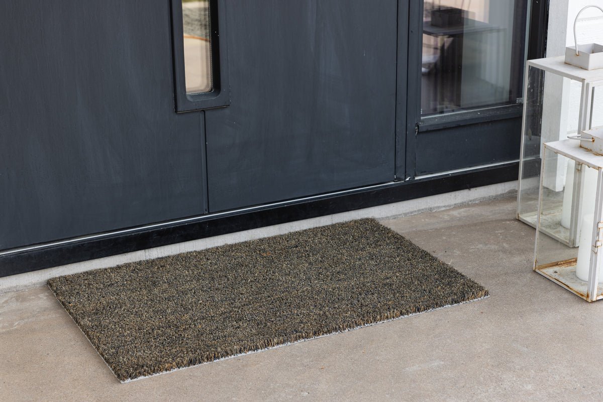 Foussmatt Caro – mat Sträifemuster aus Natierlechen Faseren