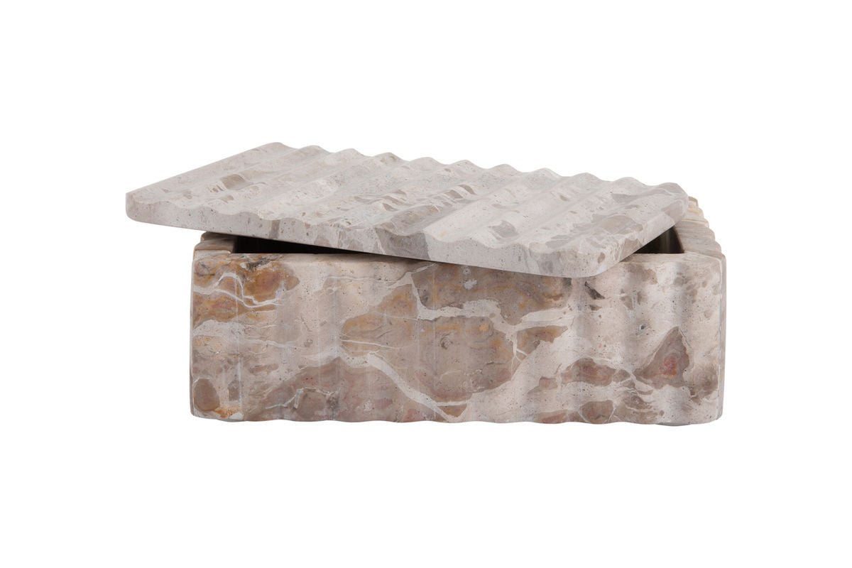 Schale Vespera – gefertigt aus Marmor - mit Deckel