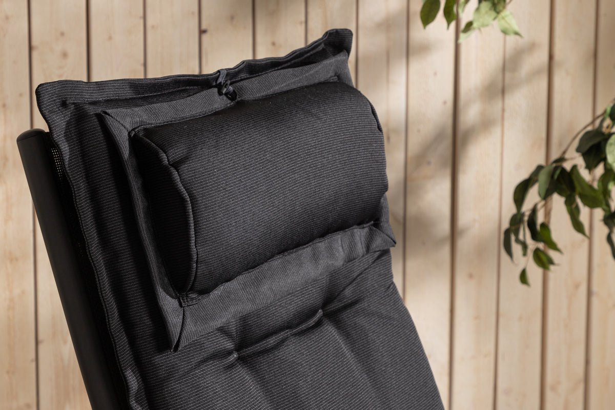 6er Set - Gaartstullkëssen Siena aus Polyester a 4 Faarwen