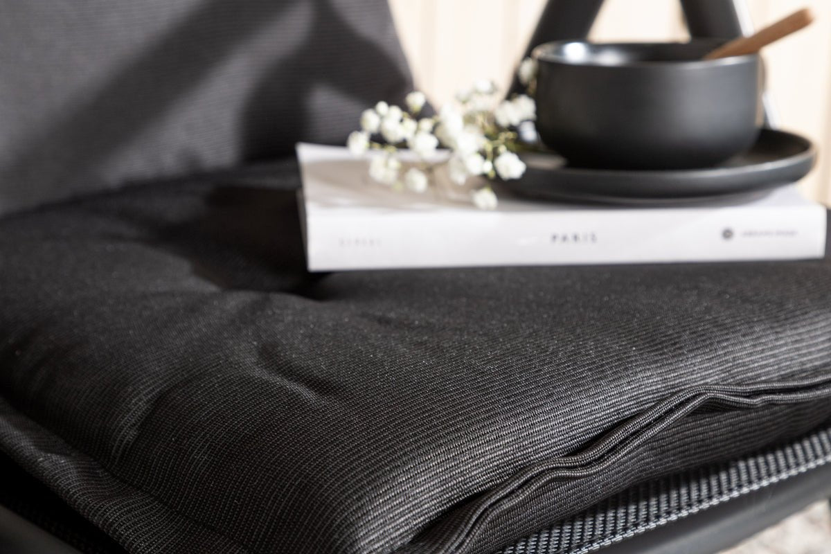 6er Set - Gaartstullkëssen Siena aus Polyester a 4 Faarwen