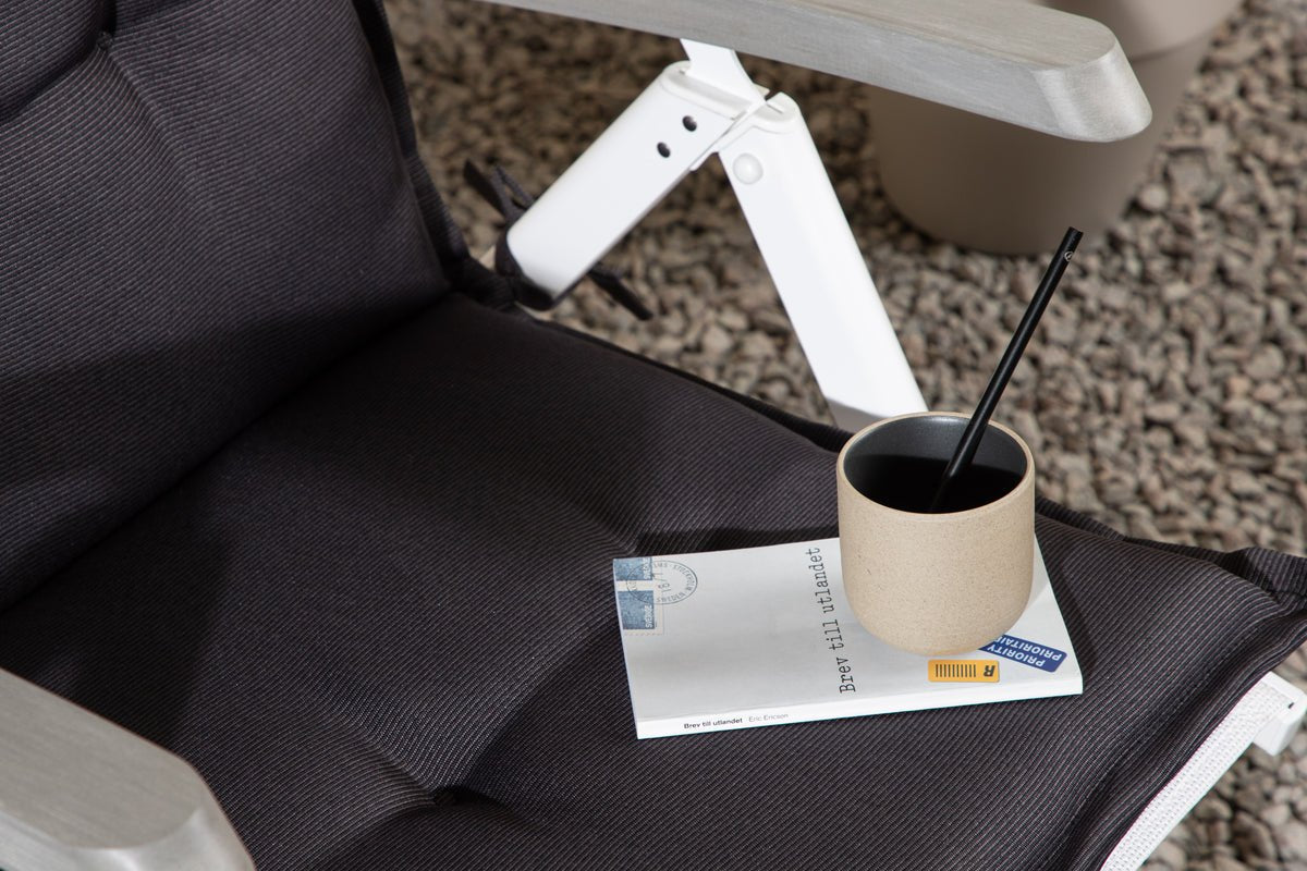 6er Set - Gaartstullkëssen Siena aus Polyester a 4 Faarwen