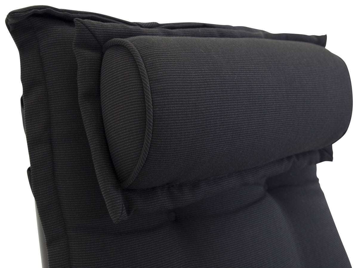 6er Set - Gaartstullkëssen Siena aus Polyester a 4 Faarwen