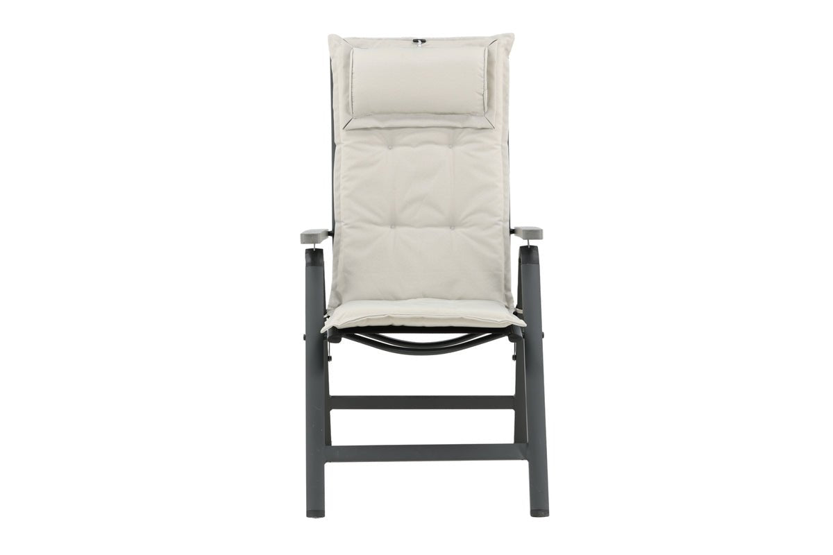 6er Set - Gaartstullkëssen Siena aus Polyester a 4 Faarwen