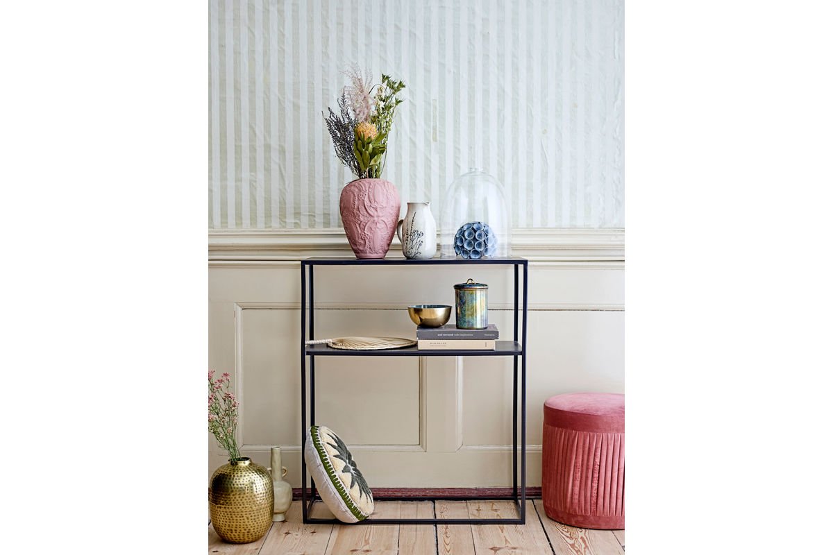 Krug Elva – handbemoolt Steingut mat Blummemotiv