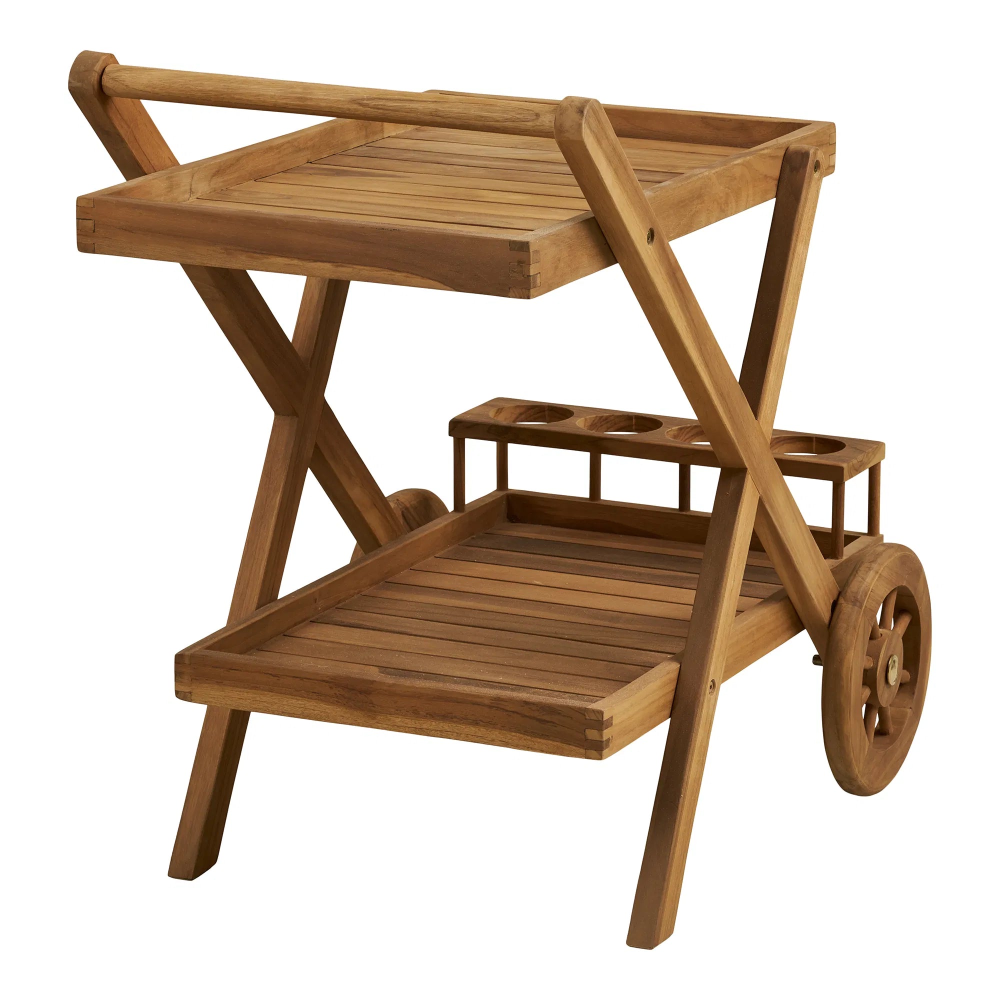 Gaart Dëschwäin Selvina - stilvoll a praktesch aus Teakholz