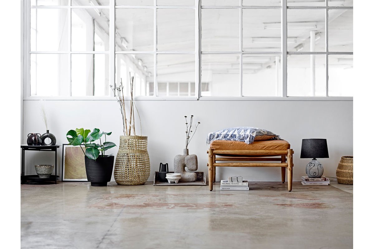 Vas "Brown Circle" - brong Keramikvas