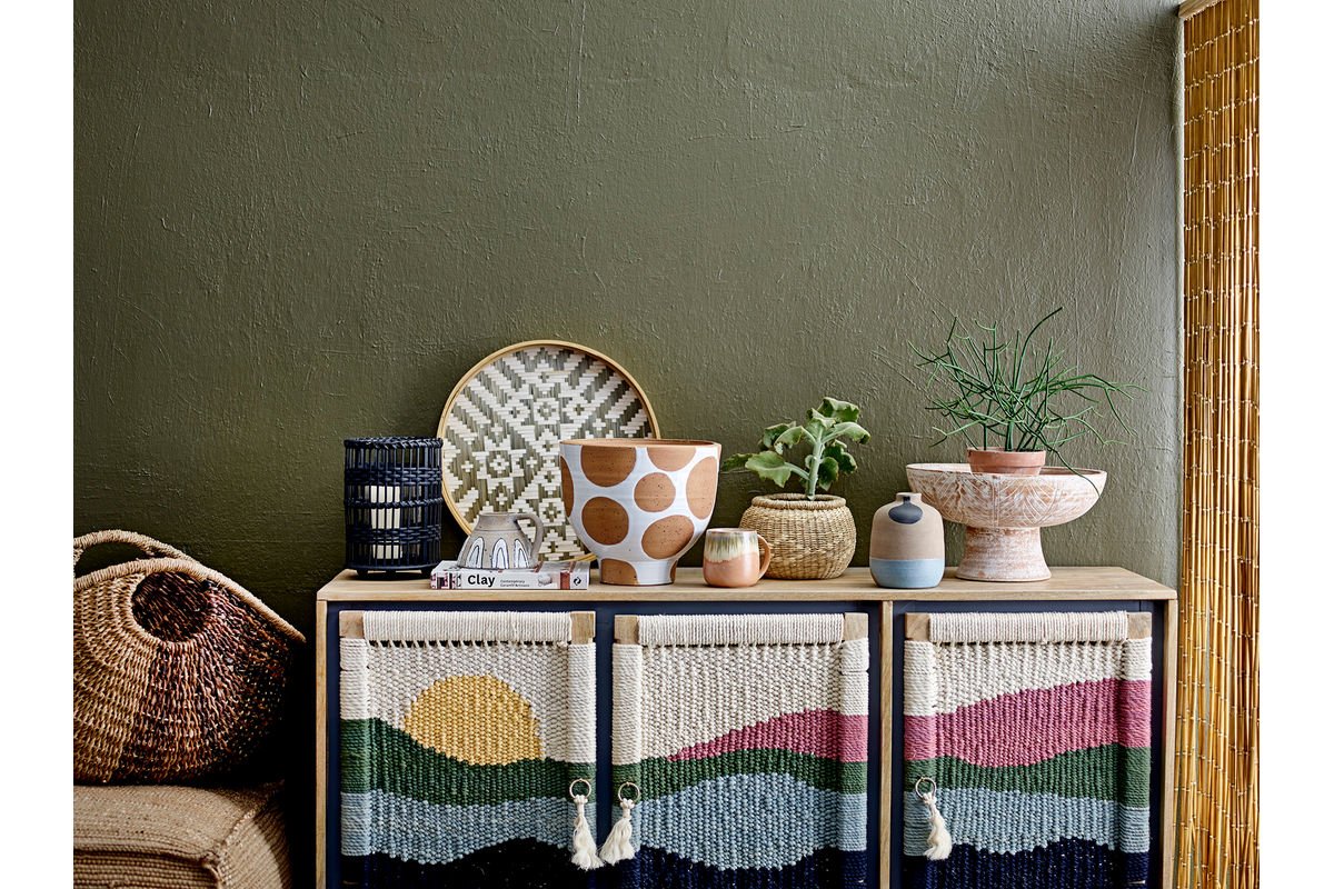 Becher Aurea - aus Steingut gefertigt / 3er Set