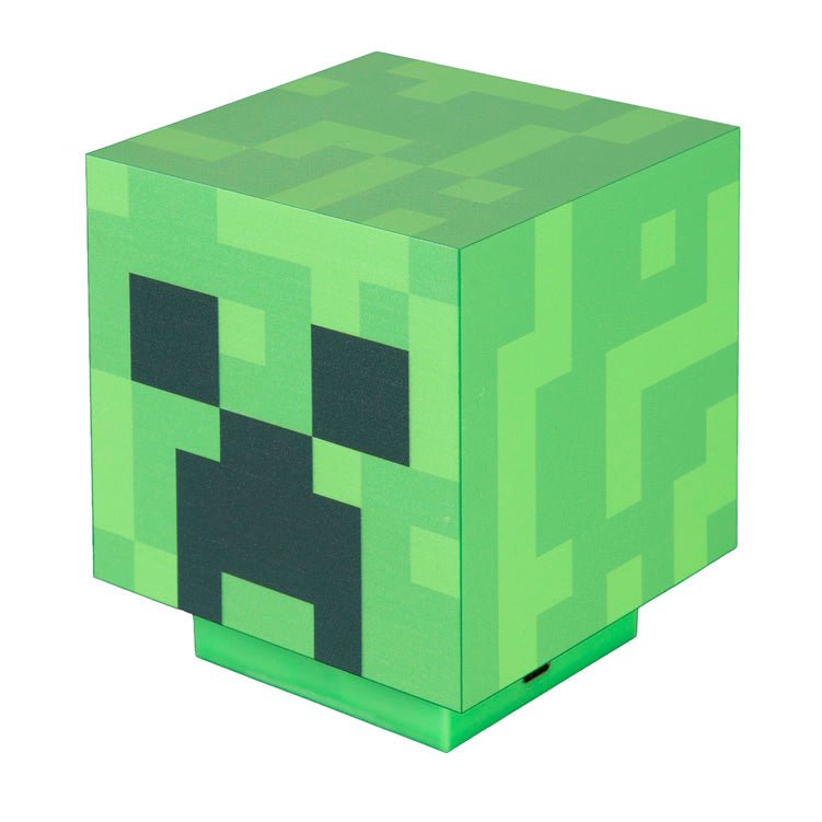 Minecraft LED-Lamp „Creeper“ – Luuchtfigur mat Akku