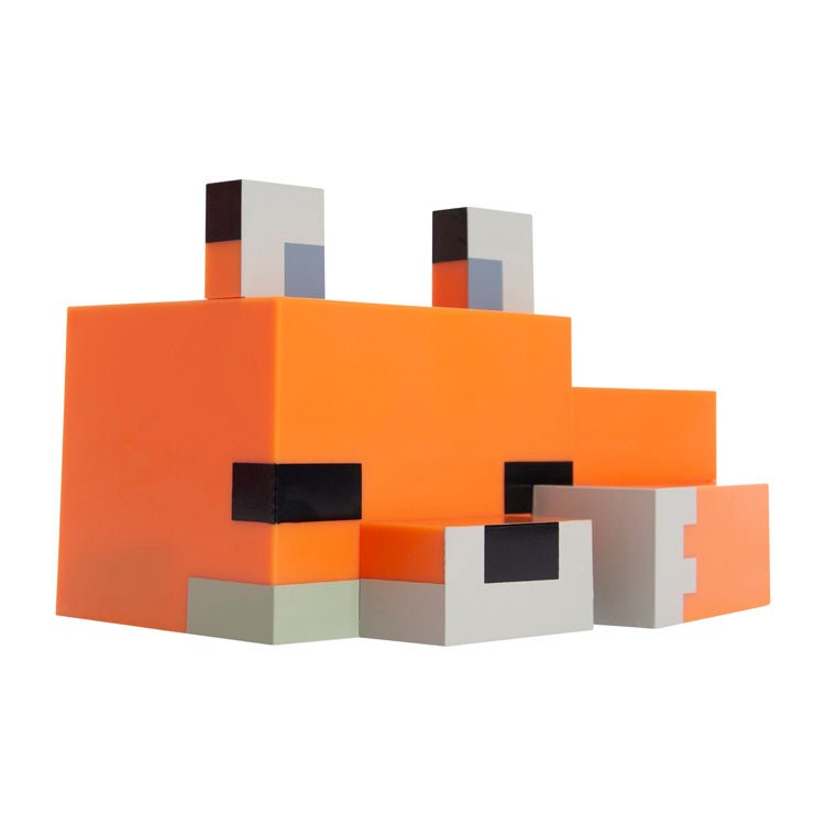Minecraft LED-Dëschlampe „Fuchsbaby“ – mat Akku & USB-C