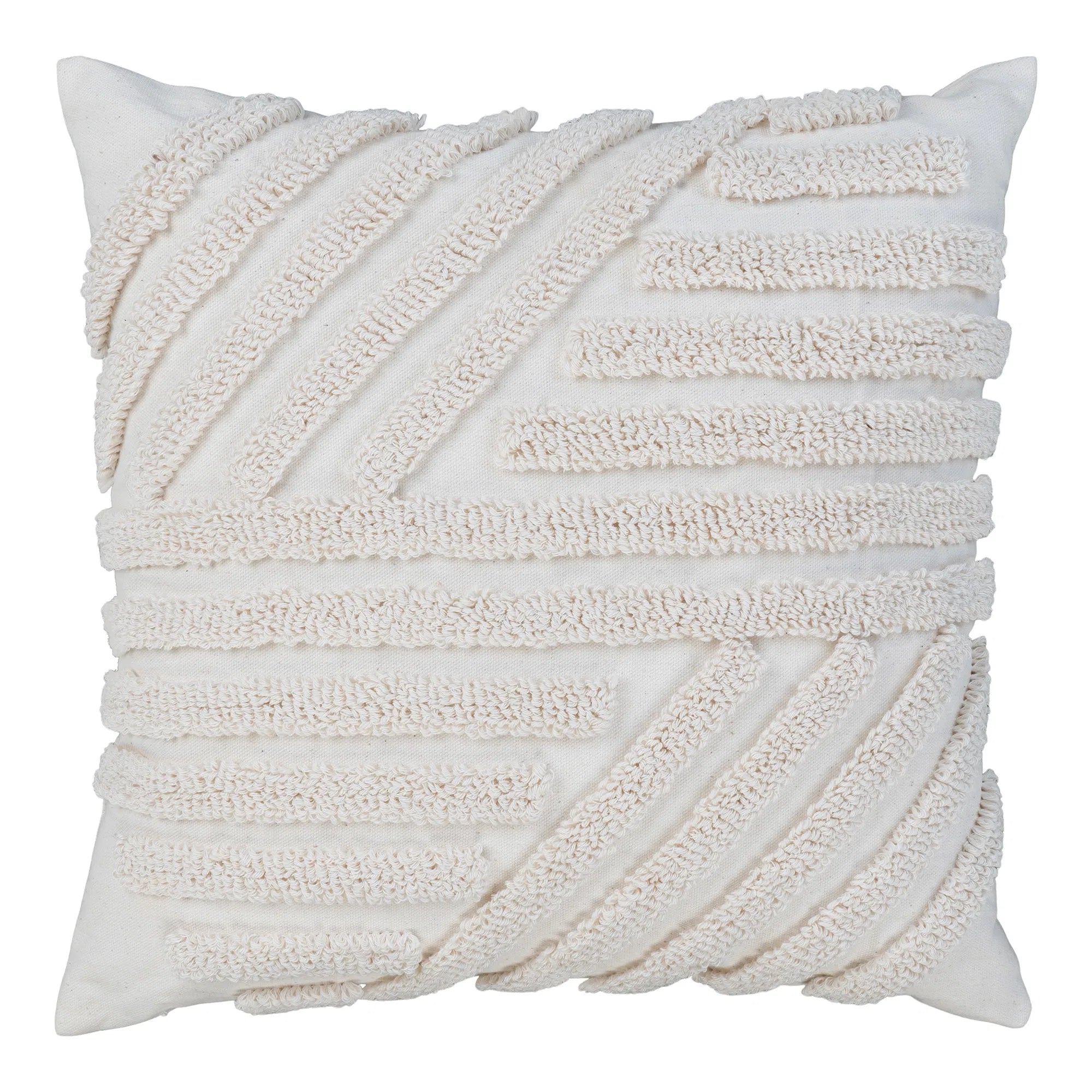 Zierkëssen Milea 3D Struktur Beige 45x45 cm