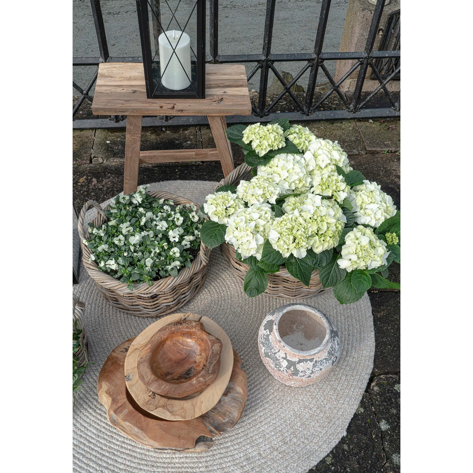 Ronne Outdoor-Teppich Salina ø120 cm