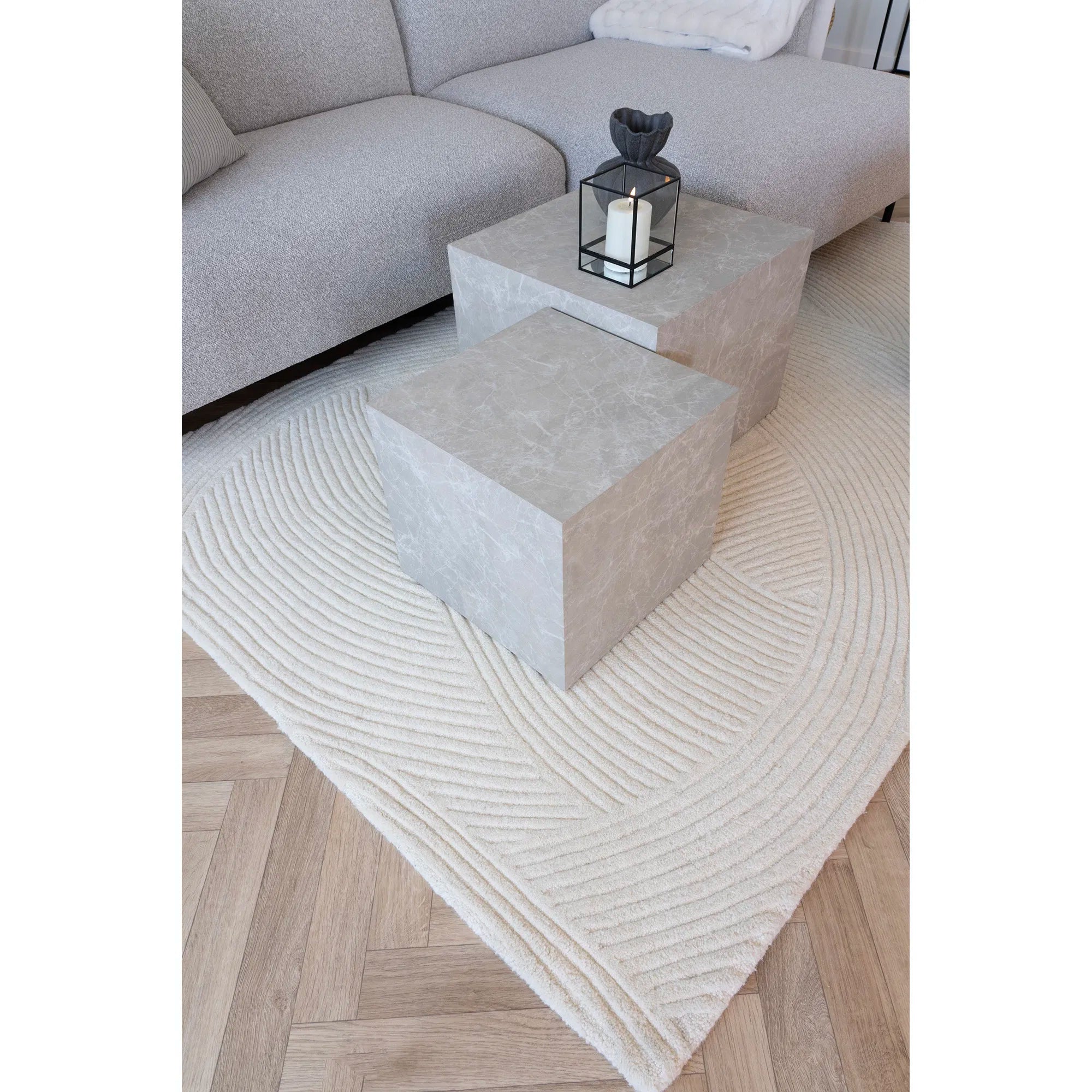 Teppech Arivon – Handgetuftte Eleganz - 100% Woll, 200x300