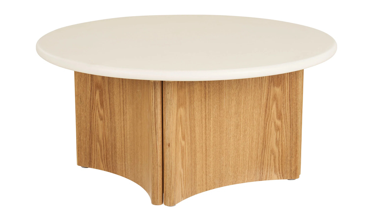 Couchtësch Mirabell - an Eschenholz-Optik