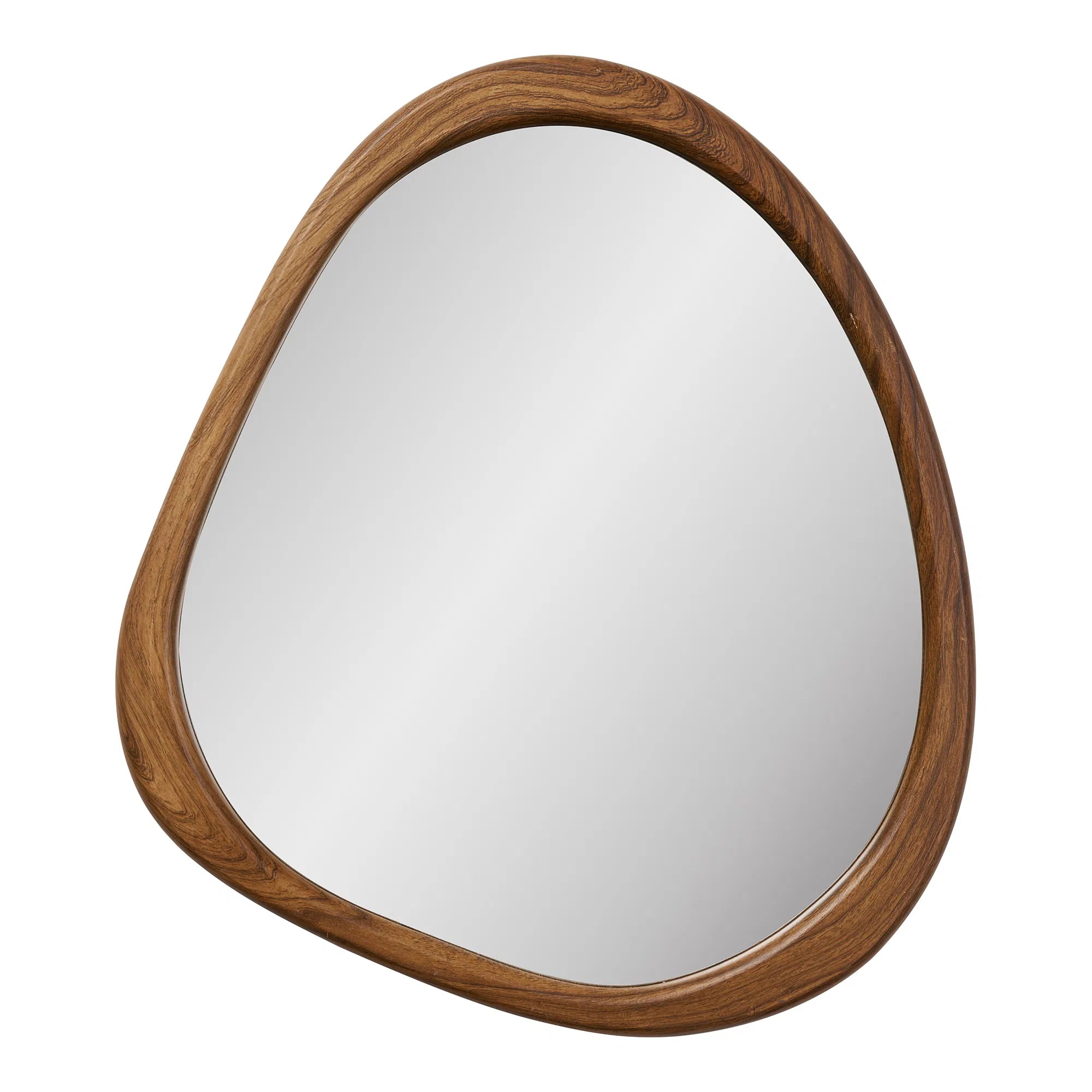 Spiegel Ardano – Organesch Form am Holz-Look (44×48 cm)