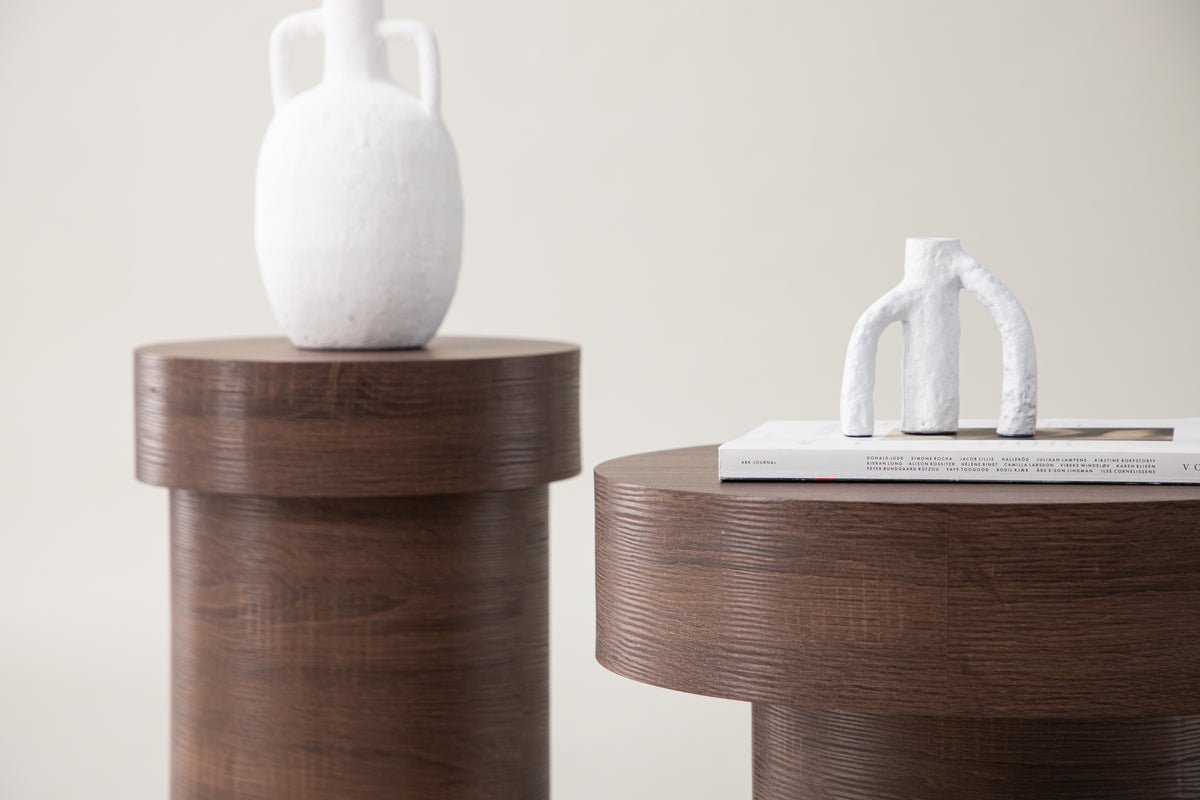 Beistelltisch Milo – an verschiddene Faarwen a Gréissten