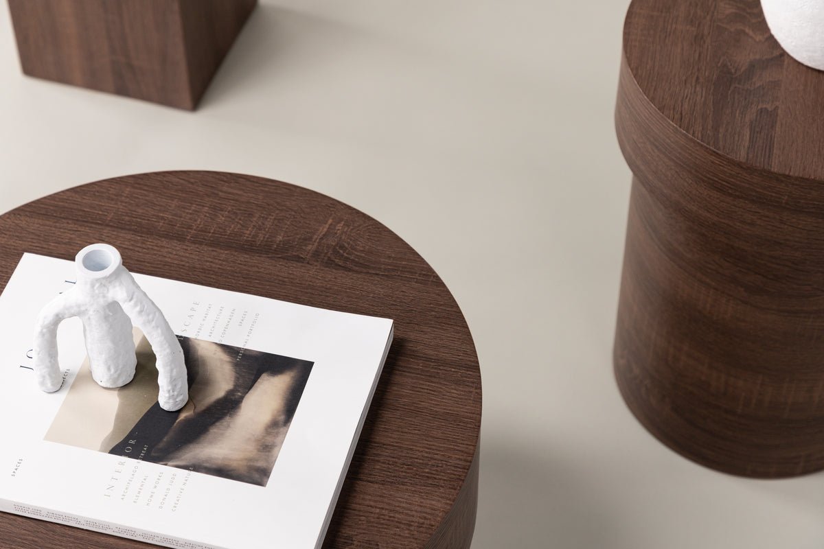 Beistelltisch Milo – an verschiddene Faarwen a Gréissten