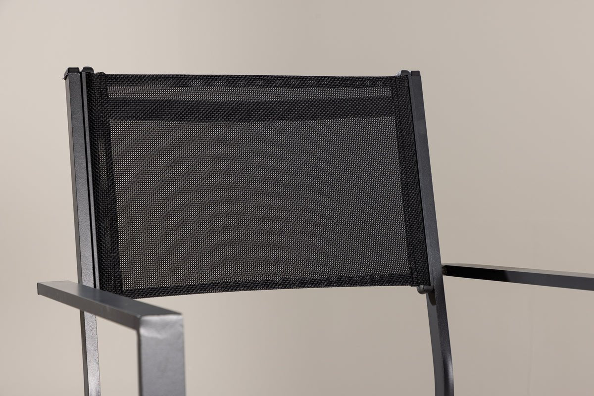 2er Set - Gaartstull Karibik aus Aluminium/Textilene