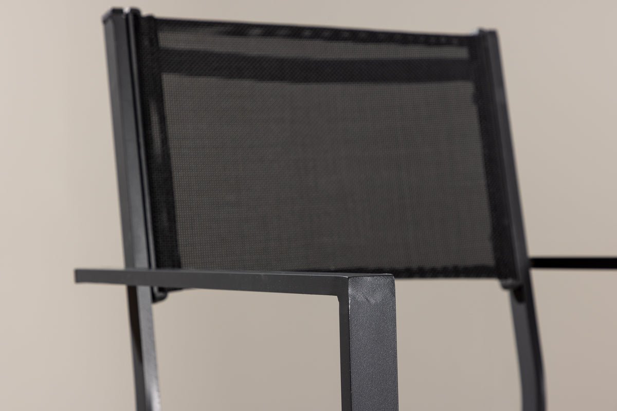 2er Set - Gaartstull Karibik aus Aluminium/Textilene