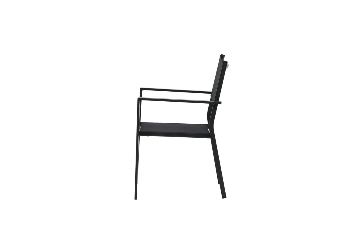 2er Set - Gaartstull Karibik aus Aluminium/Textilene