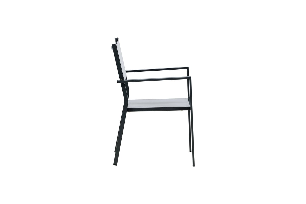 2er Set - Gaartstull Karibik aus Aluminium/Textilene