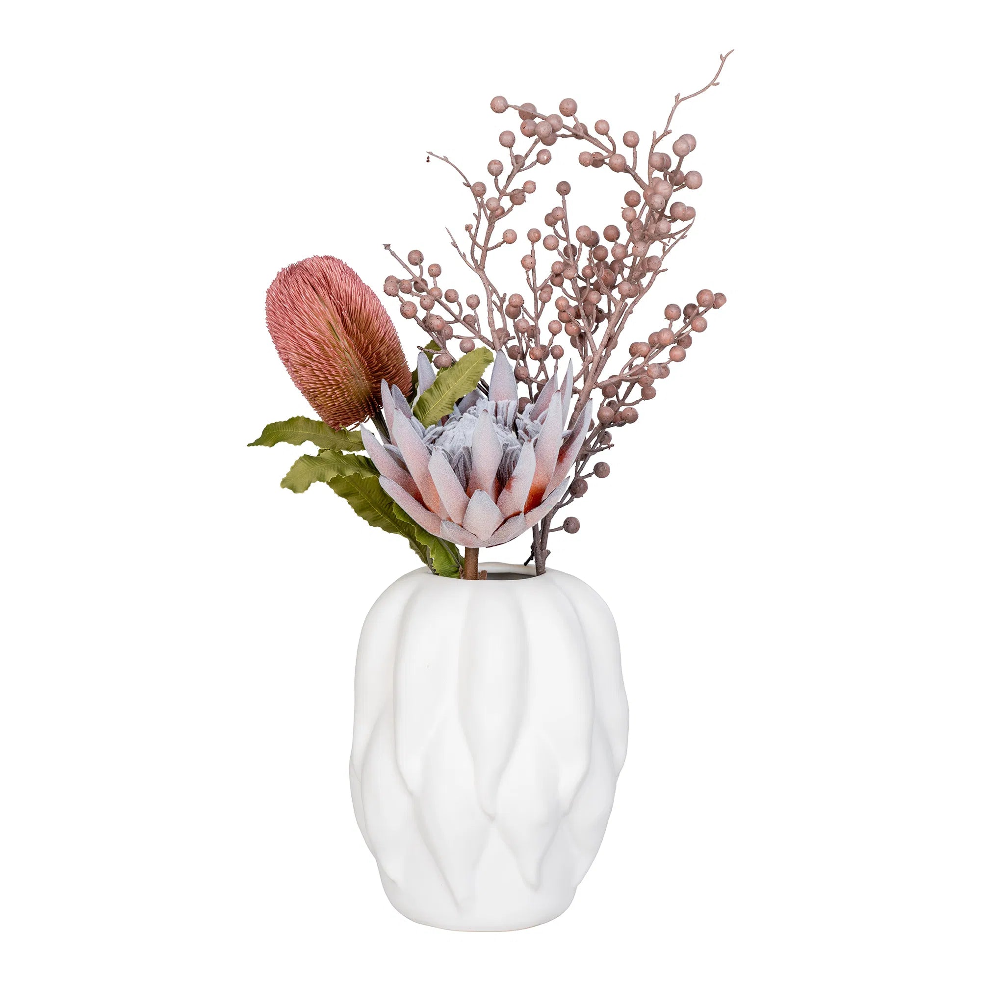 Vase „Nerida“ – Keramik a Beige