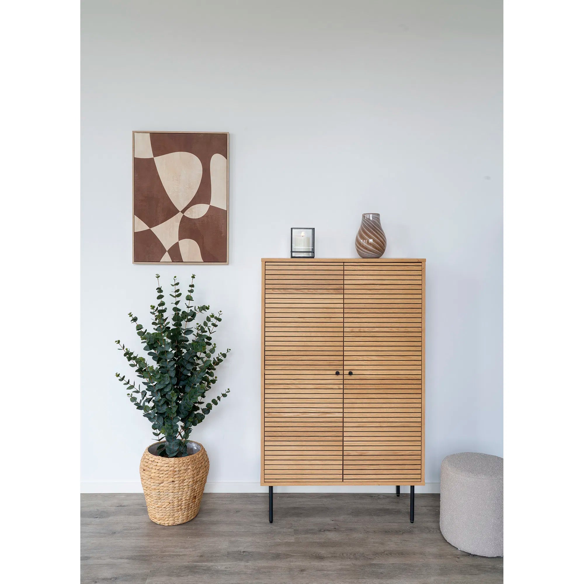 Vase „Liora“ – Glas am waarme Brongton