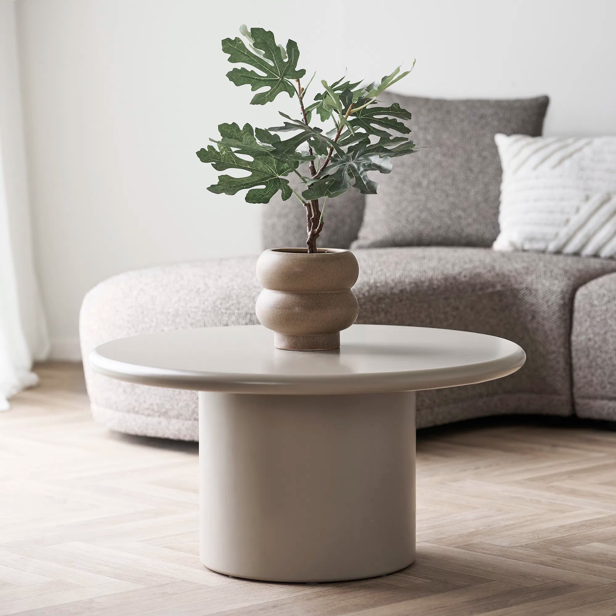 Blummepott „Arvello“ – Brong Keramik-Design mat organescher Form