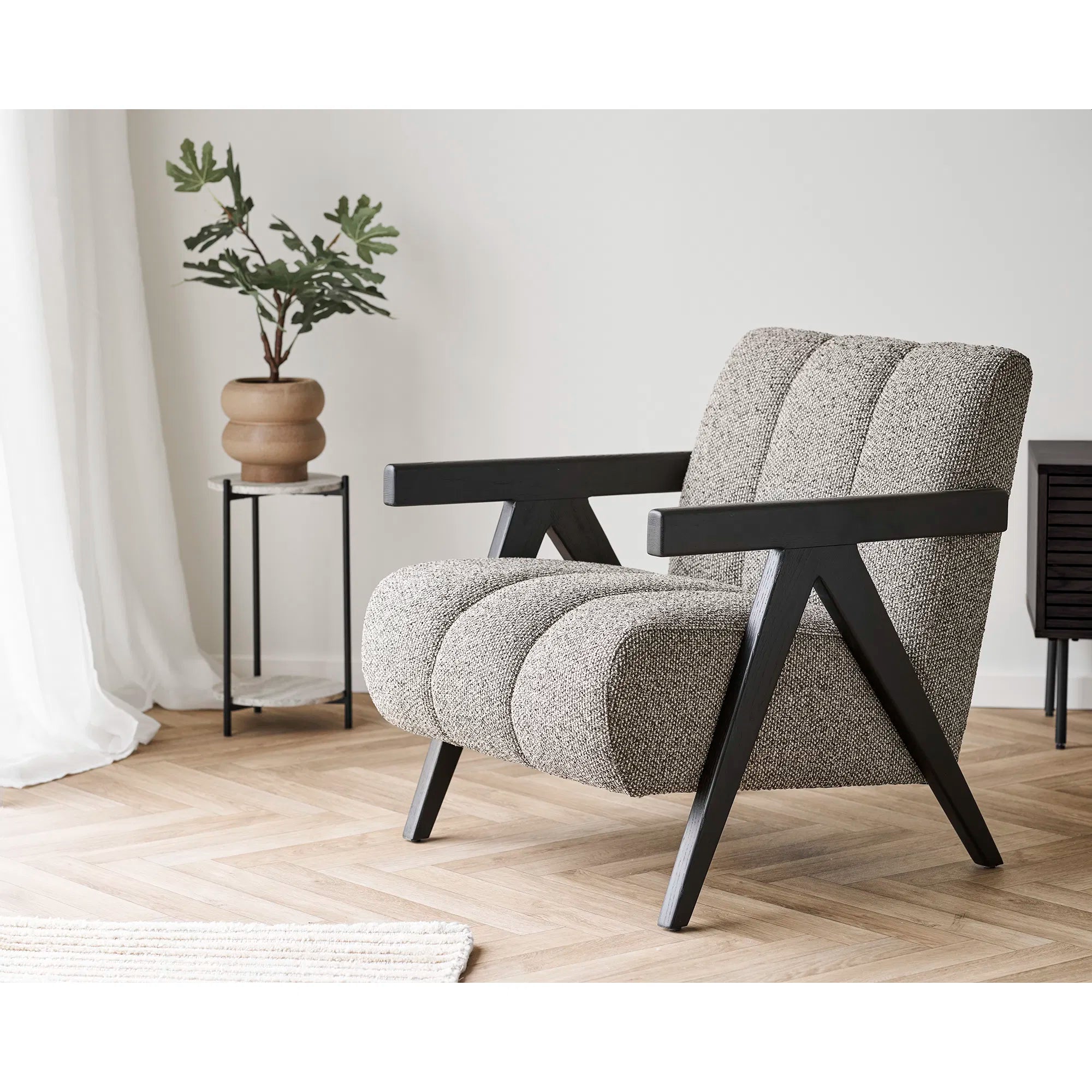 Blummepott „Arvello“ – Brong Keramik-Design mat organescher Form