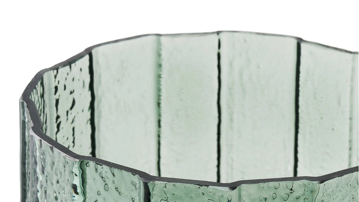 Blummendëppe Shiny - aus edlem Glas